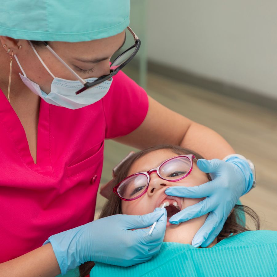 To guarantee growing smiles continue to sparkle, we offer fluoride treatments and sealants at ROC Dental Group.